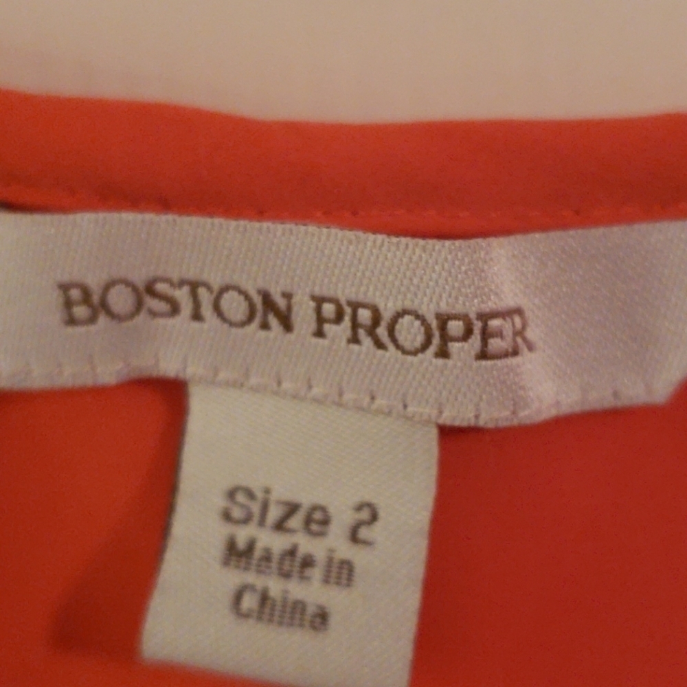 Boston Proper Cold Shoulder Ruffle Top - Picture 8 of 10